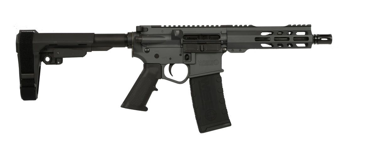 WA-15B 300BLK GRY 7.5" SBA3 7.5-300-SBA3-SG