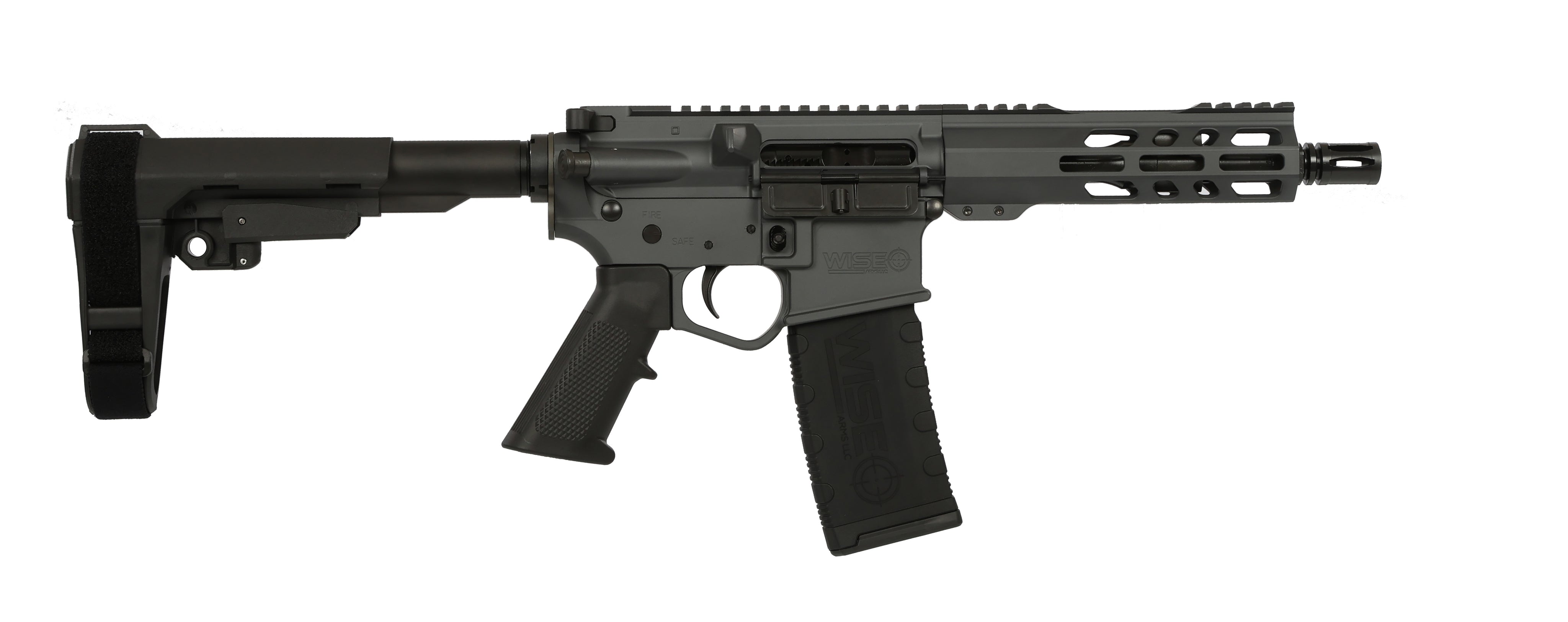 WA-15B 300BLK GRY 7.5" SBA3 7.5-300-SBA3-SG