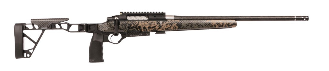 Seekins Precision 11340053F Havak Slam 25 Creedmoor 20" Black Cerakote Threaded Barrel Black Armorer Anodized Aluminum Receiver 20 MOA Rail w/Bubble Level Receiver Seekins SLAM Chassis Woodland Shadow