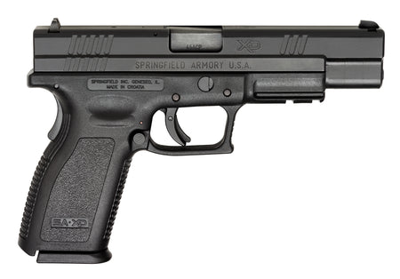 Springfield Armory XD9621 XD Tactical *CA Compliant 45 ACP 10+1 5" Black Steel Barrel, Black Melonite Long/Serrated Steel Slide, Black Polymer Frame w/Picatinny Rail