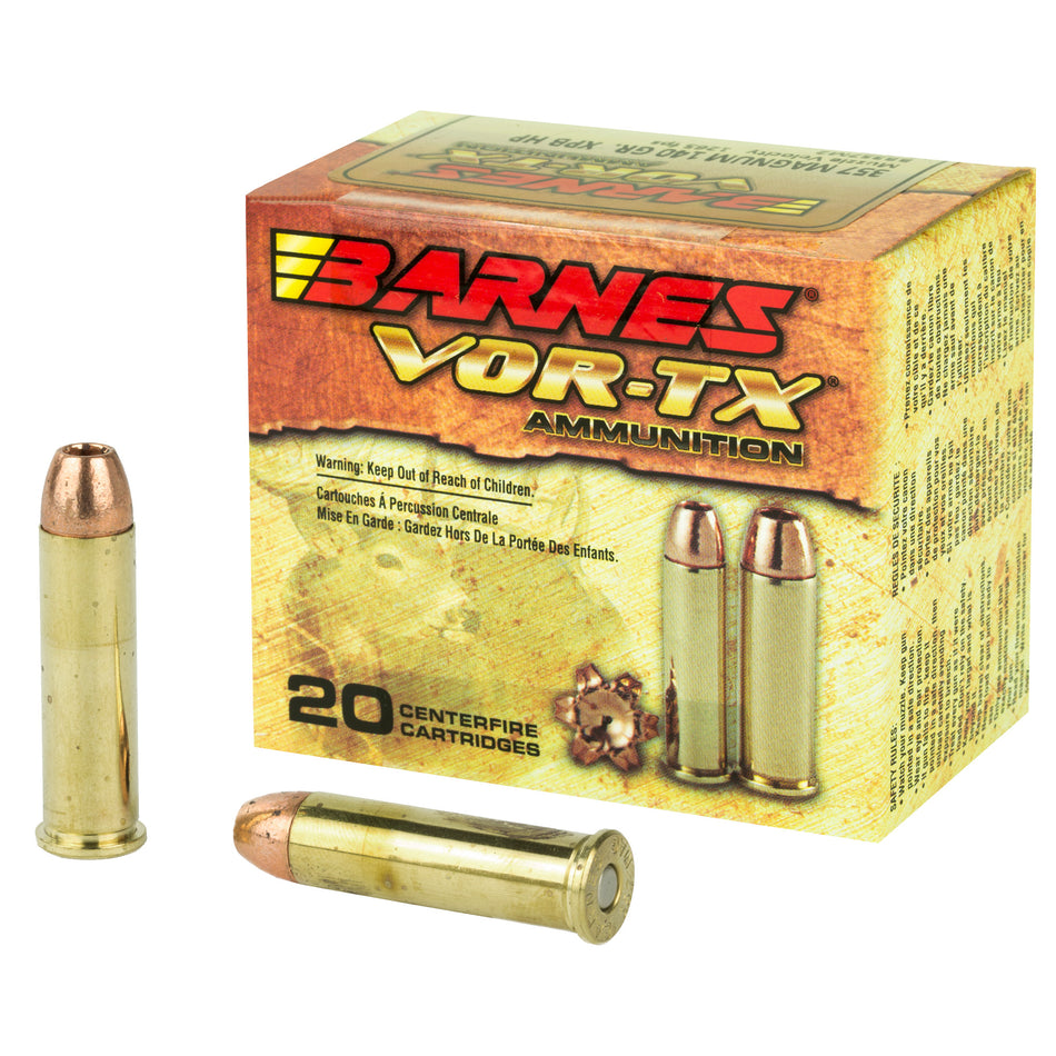 Barnes XPB Barnes VOR-TX XPB 140 Grain .357 Magnum 1265 fps 716876153527