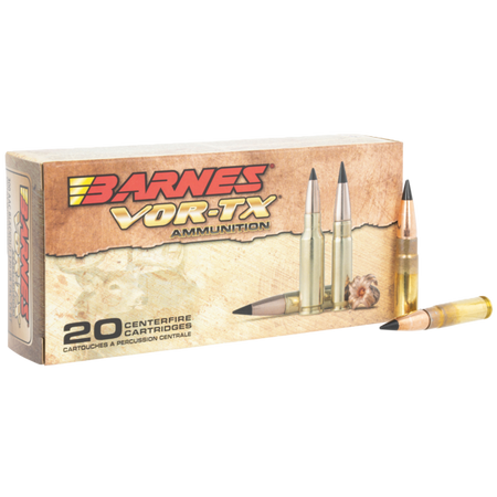 Barnes VOR-TX TAC-TX Boat Tail 120 Grain .300 AAC Blackout 2100 fps 716876301201