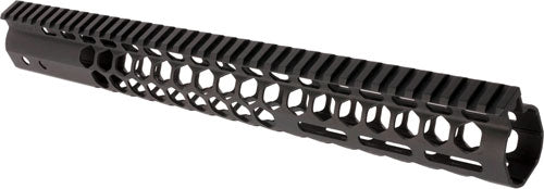 Guntec 15" Air Lite Honeycomb M-LOK Handguard in Black