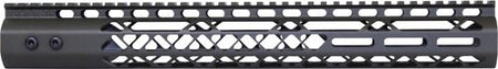 Guntec 15" Air Lite M-LOK Handguard in Black