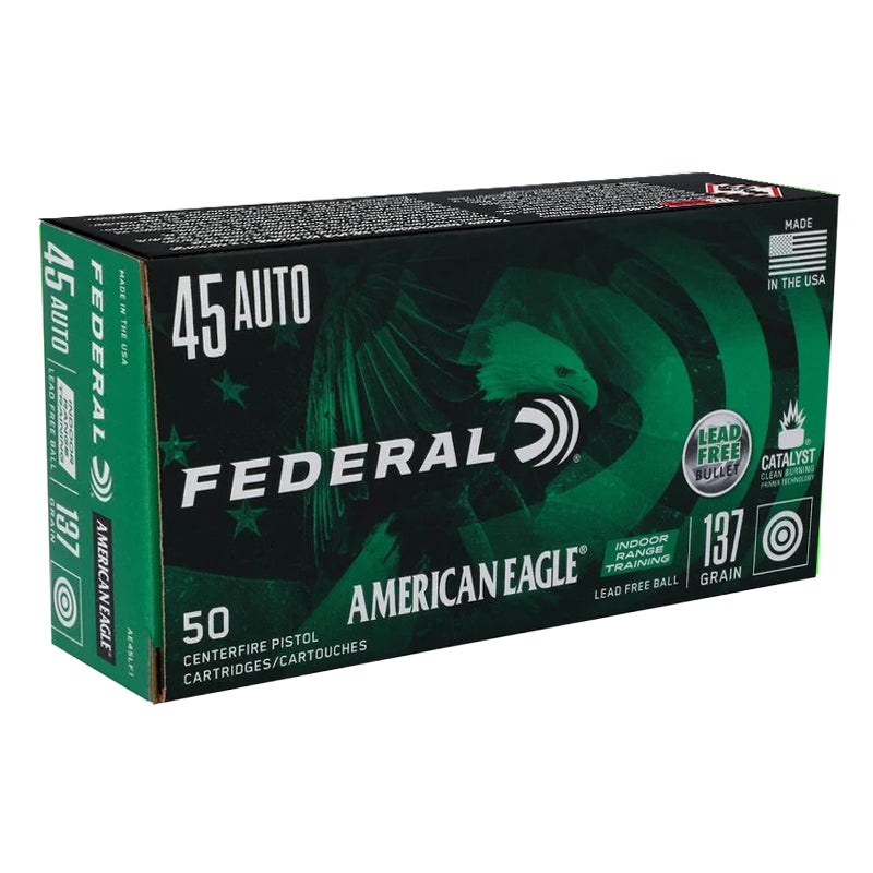 American Eagle Indoor Range Training Lead-Free IRT 137 Grain .45 ACP/Auto 1200 fps 604544656558