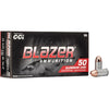 CCI Blazer Clean Fire Pistol Ammo 45 ACP 230 gr  TMJ 50 rd 