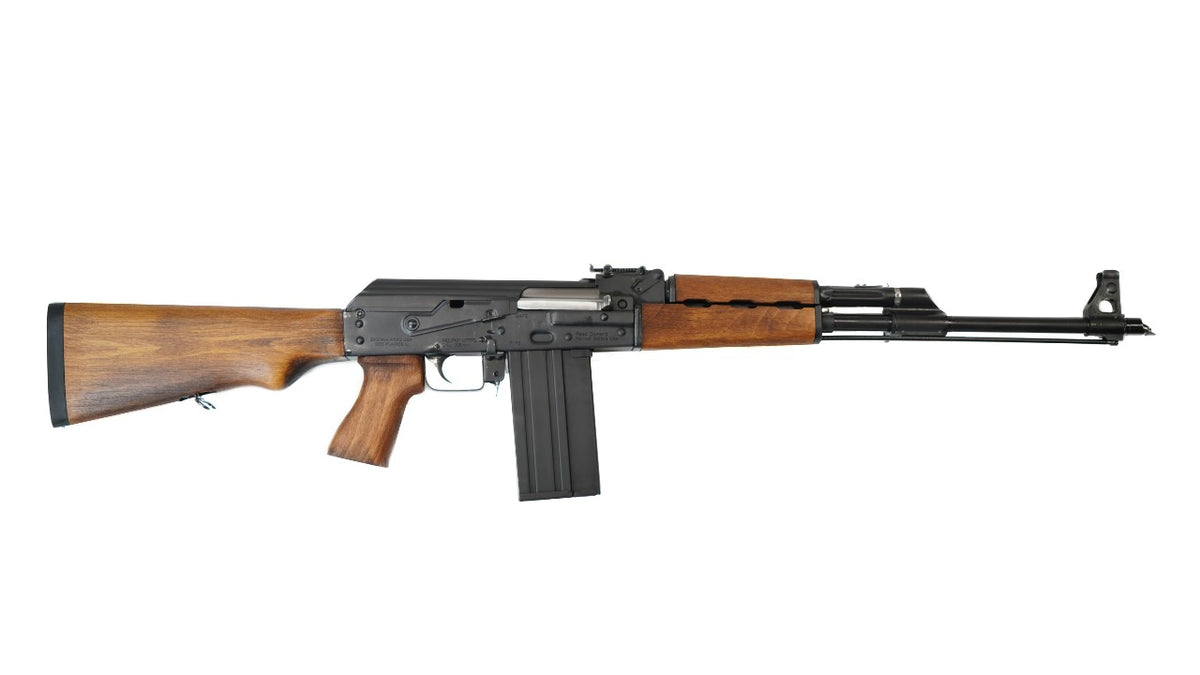 Zastava Arms Usa ZR77308W ZPAP M77 308 Win/7.62x51mm 20+1 19.70" Black Threaded Barrel, 1.5mm Bulged Trunnion Receiver, Battleworn Beechwood Stock & Grip