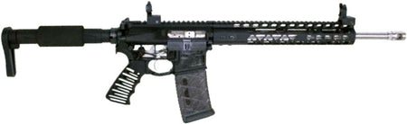Guntec Skeletonized Ultralight Pistol Grip for AR Rifles Black