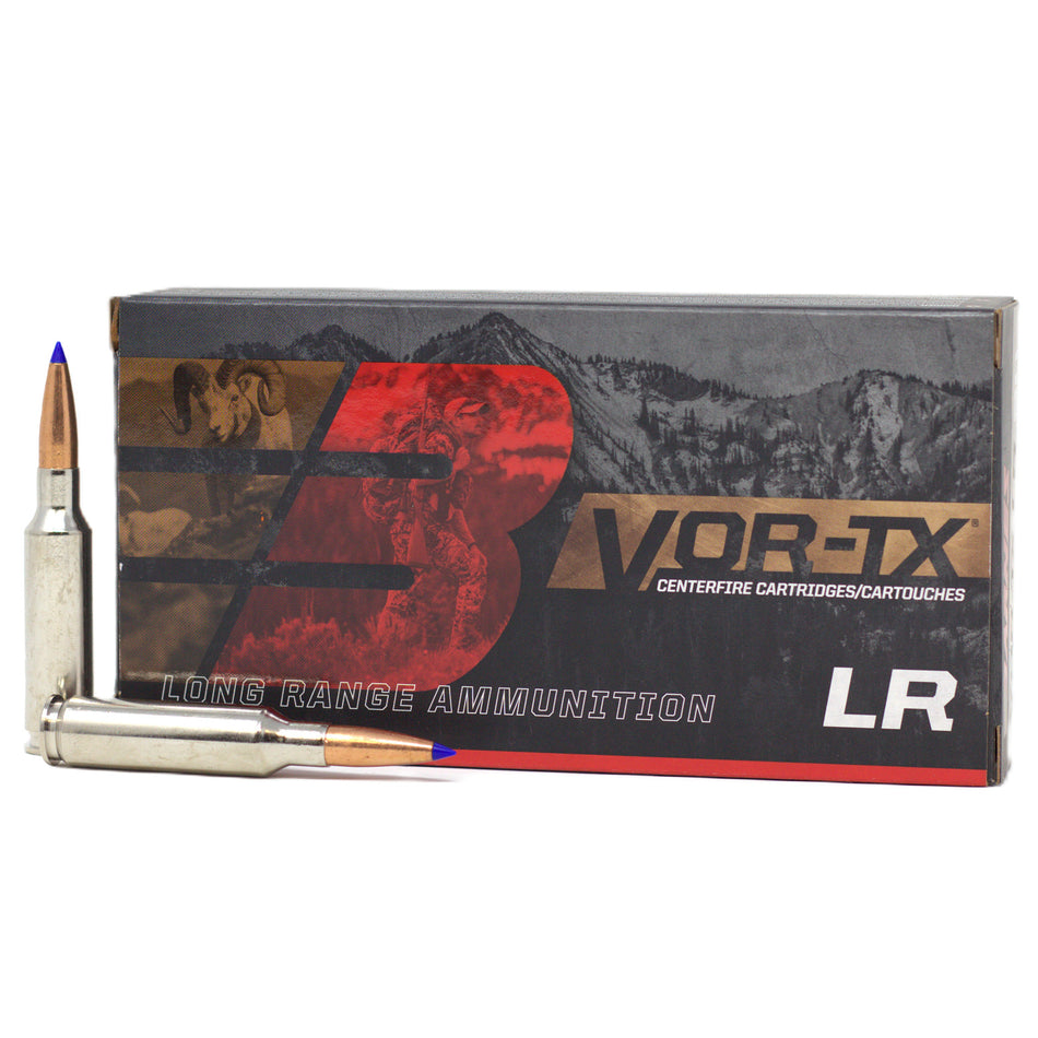 Barnes VOR-TX Long Range LRX Boat Tail 127 Grain 6.5mm Creedmoor 2850 fps 716876165124